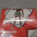 Morph Boy's Ocean Adventure Costume for Kids Hawaiian Printed Tattoos Costume for Boys Halloween Demi-God Costumes for Kids (4-6 Years)