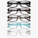 Gaoye Professional Reading Glasses for All Day - Computer Readers with Blue Light Protection - Value Pack