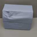 Carressa Linen 100% Egyptian Cotton King Size Sheets Set - 800 High Thread Count Egyptian Cotton Sheets King Size (4 PC, Sky Blue), Soft, Cooling, 16" Deep Pocket Sateen Weave Luxury Hotel Bed Sheet