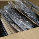 10 Pack String Light Poles for Outside, Adjustable Metal Patio Light Poles