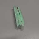 Single Hole Puncher, 1/4" Hole, 50% Labor Savings, Heavy Duty Metal Punch, 15 Sheet Capacity, for ID Cards, Chipboard, Art Project, Crafts Easy Punching, Green