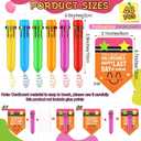 Sayglossy 48 Sets End of Year Student Gift Includes Retractable 0.5mm 10 in 1 Multicolor Ballpoint Pen with Gift Cards, Bookmarks for Graduation Student Gifts, Classroom Prizes, Party Favors