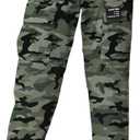 SANGTREE Hiking Pants Water Resistant Quick Dry Lightweight Golf Cargo Safari Joggers Pockets for Girls & Women (Medium)