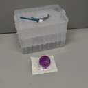 3-Tier Diamond Painting Storage Box,156 Slot Diamond Art StorageSuitable for Pills, Seed, DIY Diamond Art Storage Containers