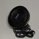 Golf Cart Fan, Portable USB Clip Fan for EZGO, Club Car, Yamaha, 3700rpm Hi-velocity and Low Noise, 3 Speed, 360 tilt, 10sec Quick Mount, Waterproof, for Travel Camping Outdoor Car Home RV