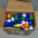 Leyndo 200 Pcs Stress Balls for Adults & Kids Bulk Motivational Quotes Stress Relief Colorful Foam Squeeze Balls Relief at Work/School/Home, Perfect Party Favors, Dark