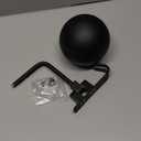 PUERSI Helmet Holder Wall Mount - 180 Rotation Helmet Hanger for Motorcycle Bike Racing Outerwear Sports Gear Display