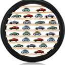 Lineshading Tire Toy Box Wall Car Display Shelf Model Car Display Case Stand for 1/64 Collectibles Cars,Collectibles,Toy Figurines(Diameter 23.6 Inches)