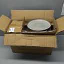 GBHOME Ceramic Dinnerware Sets for 4, 12 Pieces Stoneware Plates and Bowls Sets, Reactive Glaze Dishes -Scratch Resistant, Dishwasher&Microwave Safe