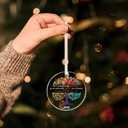 Retirement Ornament 2025- Never Underestimate The Difference You Made and The Lives You Touched, Retirement Gift for Woman, Men, Boss, Coworker, Employee, Nurse, Teacher