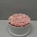 Perfectione Roses 27 Roses in a Box, Mothers Day Rose, Preserved Flowers for Her, Flowers for Delivery Birthday Gifts for Women (Dusty Rose)