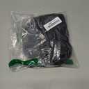 YANIBEST Adjustable Satin Bonnet for Sleeping Women Double Layer Hair Wrap Reduce Friction Prevent Frizz Natural Curly Hair (Large, Black)