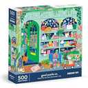 Good Puzzle Co Bookshop Cats – 500 Piece Jigsaw Puzzle Featuring Beautiful Artwork of A Cozy Bookshop Storefront with Cats