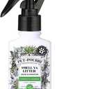 Pet-Pourri Smell Ya Litter Cat Litter Deodorizer Spray, Purrfectly Bamboo 3.4 Fl Oz, Up to 170 Uses, Pet Odor Remover with Essential Oils for Air, Carpet, Urine, Vet Recommended, Bergamot Bamboo Scent