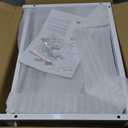 REALINN Under Sink Organizer, Pull Out Cabinet Organizer 2 Tier Slide Out Sink Shelf Cabinet Storage Shelves, Storage for Kitchen Bathroom, White, 2 Pack