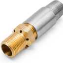 Stanbroil LP Propane Gas Fire Pit 1/2" Air Mixture Valve - High Capacity 150K BTU Stainless Steel
