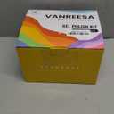 VANREESA Gel Nail Polish Kit with U V Light 74 Pcs Gel Polish Nail Set 56 All Seasons Colors Nail Polish Set + Base and 4 Effects Top Coat with Manicure Tools Complete Nail Kit Gifts for Women