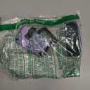 For AirPods Pro 3 Case (2025) with Phone Stand,with Automatic Snap Switch Carbon Fiber Design Protection Cover for Airpods Pro 3 Gen with Cleaning Pen,Purple