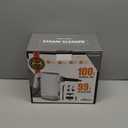 TEEVOGO Pressurized Steam Cleaner, 15s Instant Heat Handheld Steam Cleaner, Upgrade 650ML Tank, Lightweight Portable Steamer for Cleaning Home, Kitchen, Grout, Floor, Window, Car, Bathroom and Clothes (White)