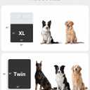 PJYuCien Dog Blanket for Medium Large Dogs, Large Pet Blankets with Reversible Fleece, 60"x50" Washable Calming Pet Throw for Couch/Bed, Grey, Indoor