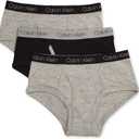 Calvin Klein Kids Boys' Modern Cotton Brief Underwear 3-PackXL