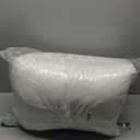 Memory Foam Body Pillow with Pillowcase, Soft Large Long Bed Pillow for Adults, Breathable Full Body Pillow with Removable Pillow Cover - White