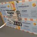 Sanpellegrino CIAO Peach Sparkling Water, Real Fruit Juice, 24 Pack (EXP 07/31/27)