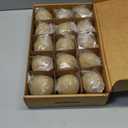 Stanbroil Ceramic Balls - 3 Round Fire Stones for Fire Pit Fire Bowl and Fireplace - Set of 15, Beige
