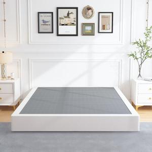 ALDRICH 9 Inch Heavy Duty Metal Box Spring Mattress Foundation 3000lbs Max Weight Capacity/Non-Slip/No Noise/Easy Assembly/Easy Clean Cover,California King