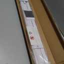 100% Privacy L-Shaped Blades Mini Blinds for Indoor Windows 1" Vinyl Cordless Window Blinds for Home, 26" W  36" H - White