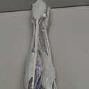 Janinka 8 Pcs Chinoiserie Christmas Large Decorations for Tree 10.6 Inch Blue White Chinoiserie Style Poinsettia Floral Picks Large Chinese Fabric Artificial Flower Stems for Xmas Tree Decor Party