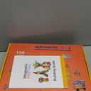 Gemmicc Magnetic Tiles, Deluxe 136 PCS Building Blocks Magnet Toys for Kids,3D Magnet Puzzles Stacking Blocks for Boys Girls,Huge Set with 2 Cars