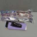 Gaoye 2.5 Reading Glasses for Women, 6 pack Fashion Readers for Women Spring Hinge Eye Glasses, Blue Light Reading Glasses (*C1 Mix Color)