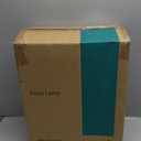 BOBOMOMO 62" Rustic Floor Lamp for Living Room, Retro Farmhouse Floor Lamp Rotary Switch, Resin Standing Lamp for Living Room, Corner, Dining Room, Bedroom, House (Light Walnut)