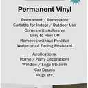 ANT Vinyl Permanent Adhesive Vinyl Sheets for Decor Sticker, Party Decoration, Car Decal - Vinyl for Cutting Machine, Craft Cutter (Gold, 8.5inch x 5ft)