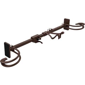 Garland Hanger for Door Frame,34-53 in Adjustable Wreath Holder,Brown