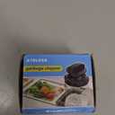 Garbage Disposal Stopper, 75257 Garbage Disposal Magnetic Stopper for ISE Cover Control Disposer, ABS Black Kitchen Aid Disposal Stopper