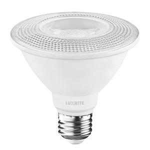 Luxrite PAR30 Short Neck LED Flood Light Bulb, 75W Equivalent, 3000K Soft White, 900 Lumens, 11W, Dimmable LED Spotlight Bulb, Damp Rated, UL Listed, E26 Standard Base - Indoor Outdoor (LR31611)