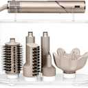 Affogato Storage Holder Compatible with Shark FlexStyle HD430C, Desktop Organizer for Storage Attachments, Acrylic Hairdryer Rack with Cord Hanger for Accessories Curlers Brushes Diffuser