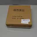 8x8 Shadow Box Frame with Soft Linen Back - Easy Opening Memory Display Case of Flower, Pictures, Art and More, Rustic White