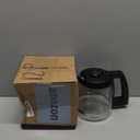 12-Cup Replacement Glass Coffee Carafe for Cuisinart Coffee Maker Models DCC-1200, DCC-1100BK, DCC-2650, CHW-12, CHW-12P1, DGB-550BK, DGB-550BK1, DGB-625BC, DGB-700BC, and SS-12 | Part# DCC-1200PRC
