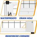 SKEERY Outdoor Heavy Duty Volleyball Net Set, Anti-Sag Design, Adjustable Aluminum Poles, Portable Volleyball Net for Backyard,Grass and Beach