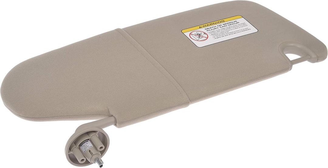 Dorman 74214 Driver Side Sun Visor Assembly Compatible with Select Dodge Models, Beige