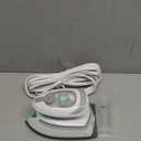 BEAUTURAL Mini Travel Steam Iron for Clothes with Dual Voltage, Temperature Control, Non-Stick Soleplate and Cord Storage, Ideal for Sewing, Quilting and Handcraft (White)