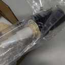 Bathroom Accessories Set,4 Piece Travertine Stone Look Bathroom Accessory Set with Soap Dispenser,Toothbrush Holder,Vanity Tray,Tumbler,Bathroom Organizer for Modern Bathrooms - Beige