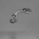 PSLER Springer Front End Riser Handlebar Tree Adapter Converter 3.5 Inches Wide Riser for Bobber Chopper (Chrome)
