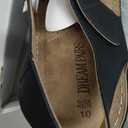 DREAM PAIRS Women's Comfortable Dressy Flats Sandals Open Toe One Band Casual Walking Sandals for Summer,Size 10, Black