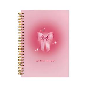 SNNDER Soft Pretzel Pattern Spiral Notebooks, Bakery Journaling Notebook for Writing, Pretzel Lover Gift, Kitchen Food Notebook for Note Taking, 5.5x8.3 Inch