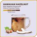 Don Francisco's Hawaiian Hazelnut Ground Flavored Coffee: Rich, Aromatic 100% Arabica Beans - (3 x 12 oz Recyclable Cans), EXP: 07/21/27