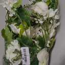 DearHouse 2Pack Artificial Peony Flower Garland - Silk Peony Garland with White Flowers for Wedding Party Table Decoration,6ft/Strand, 72 inches
